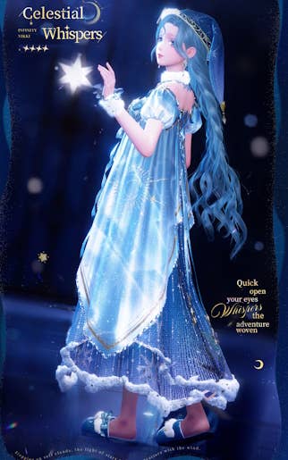 Наряд Небесные Шепоты в Infinity Nikki.