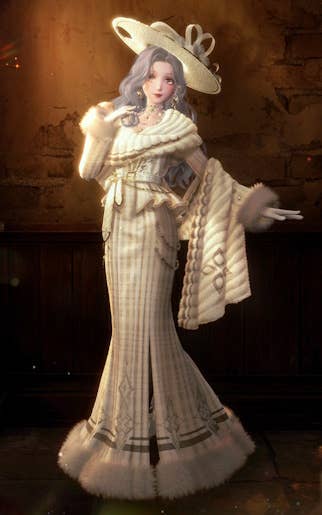 Наряд Сияющая Ночь в Infinity Nikki.