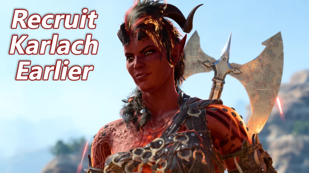 Baldur’s Gate 3 — мод «Ранняя вербовка Карлах» v1.0.0