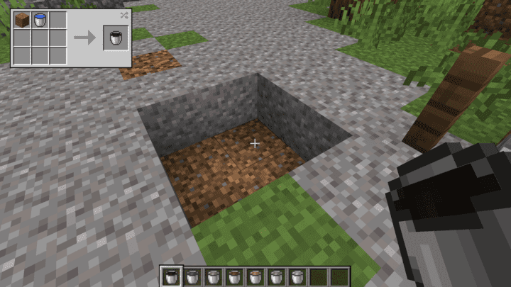 Liquid Blocks мод для Minecraft