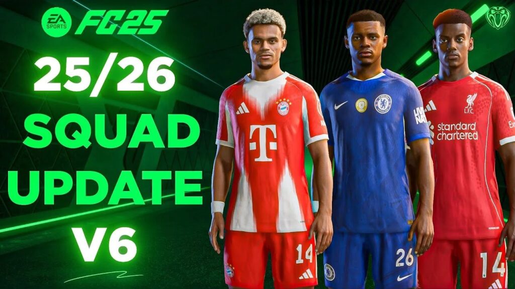 EA Sports FC 25 Обновление состава 25-26 мод v6