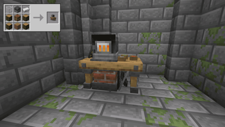 Chipped мод для Minecraft