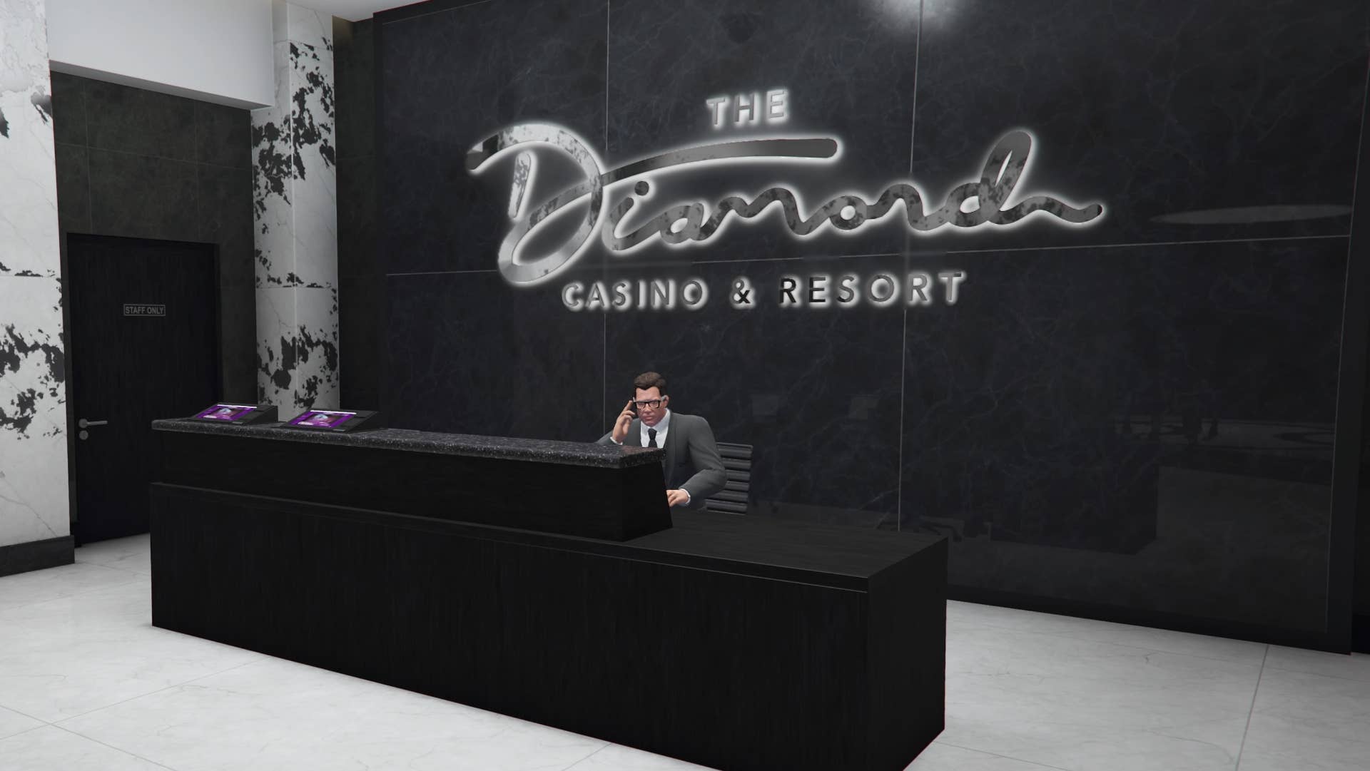 GTA Online, главная стойка в Diamond Casino.