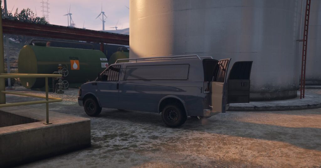 GTA Online: местоположения оружейного фургона