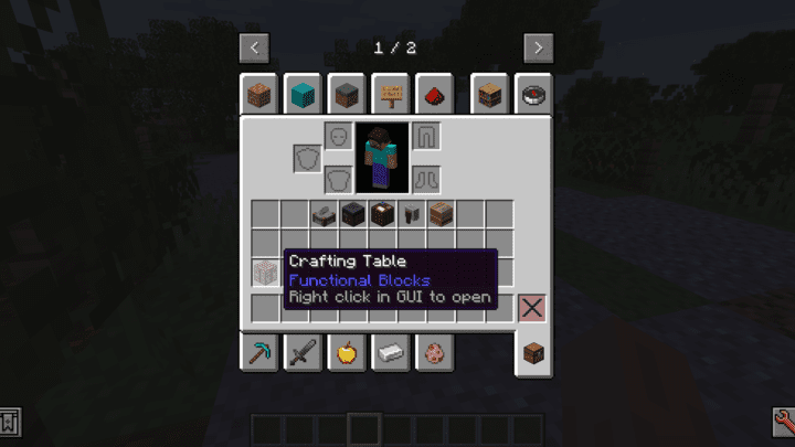 L2 Backpack мод для Minecraft