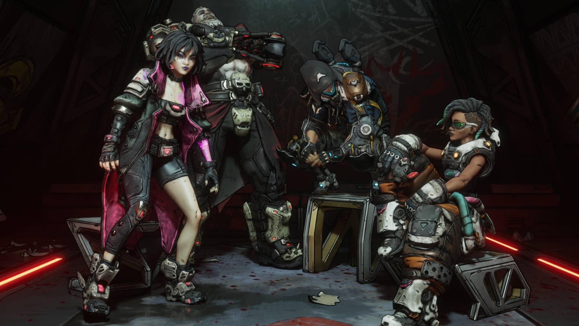 borderlands 4 респеки в заголовке: охотники за тайниками Vex, Rafa, Amon, Harlowe