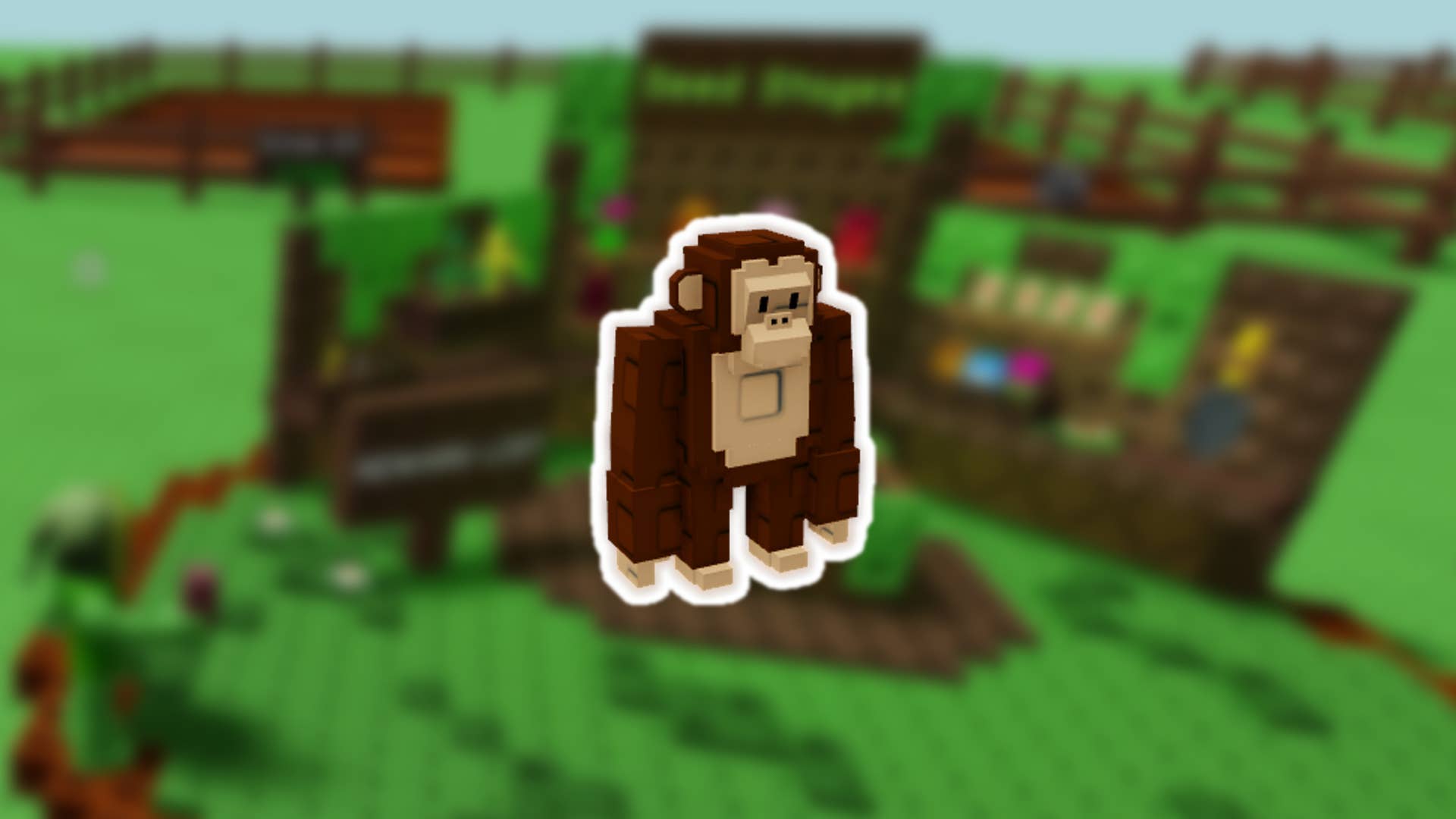 Питомец Шимпанзе в Grow a Garden.