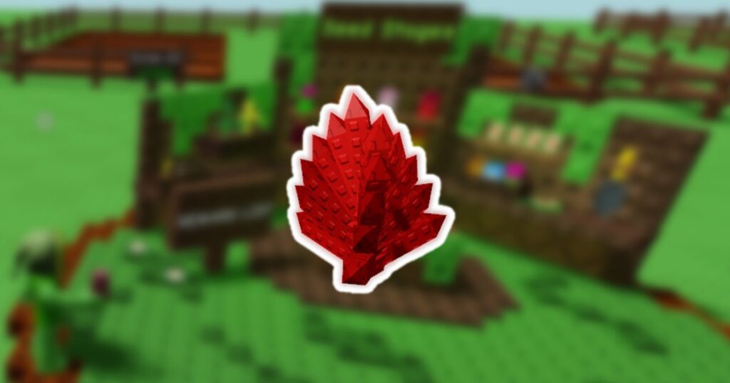 Grow a Garden Crimson Thorn: как получить и цена продажи