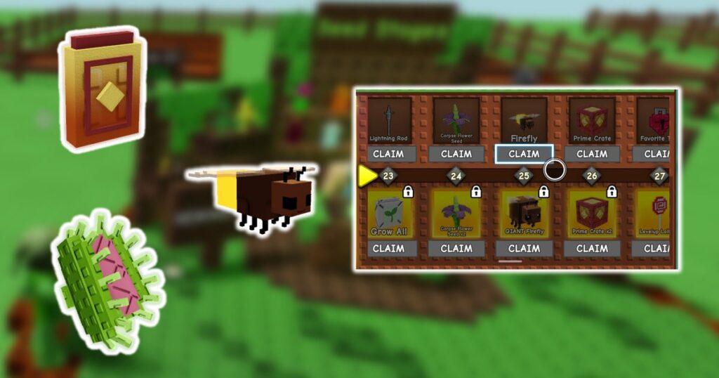 Grow a Garden Pass и перечисленные награды