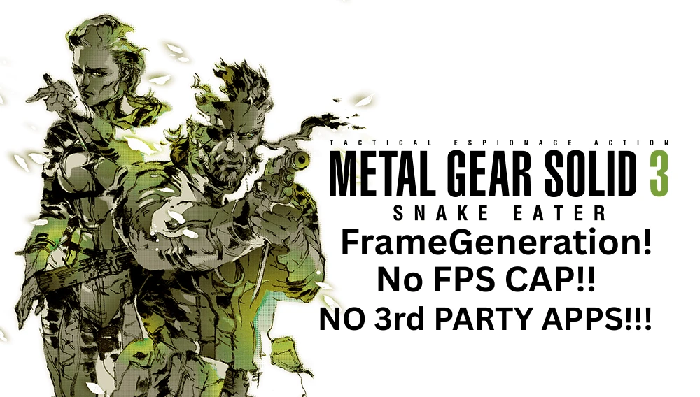 Metal Gear Solid Delta: Snake Eater — Мод генерации кадров v2.0