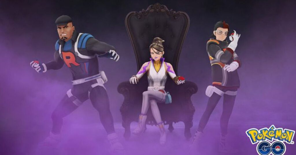 Награды и контрпики лидеров Team Rocket в Pokémon Go — сентябрь 2025