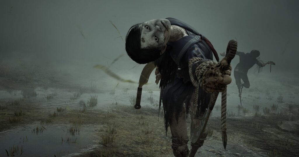 Silent Hill f: решение головоломки на поле пугал