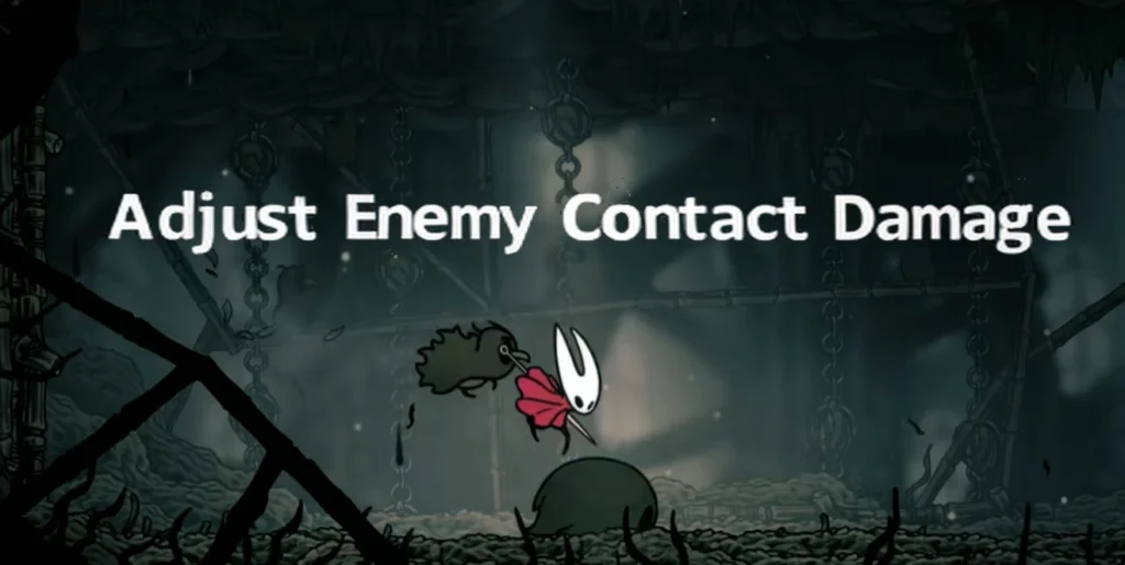 Hollow Knight: Silksong — Мод регулировки урона при контакте с врагами v1.1