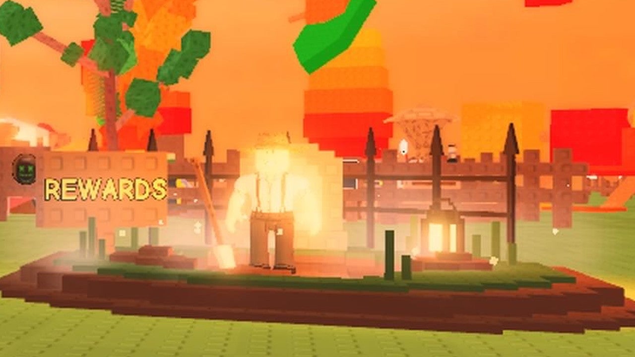 Мини-игра Gravedigger в Grow a Garden.