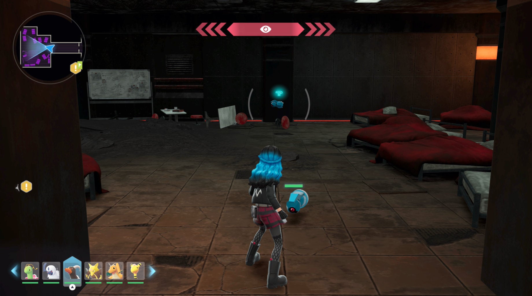 Подход к Beldum в Pokémon Legends: Z-A.