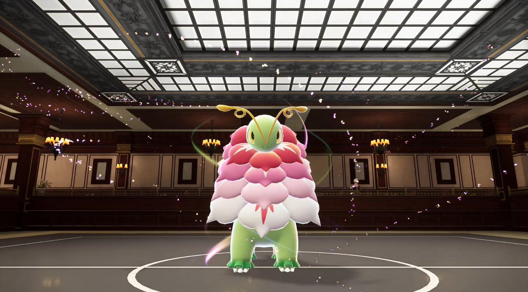 Mega Meganium после мегэволюции в Pokémon Legends: Z-A.