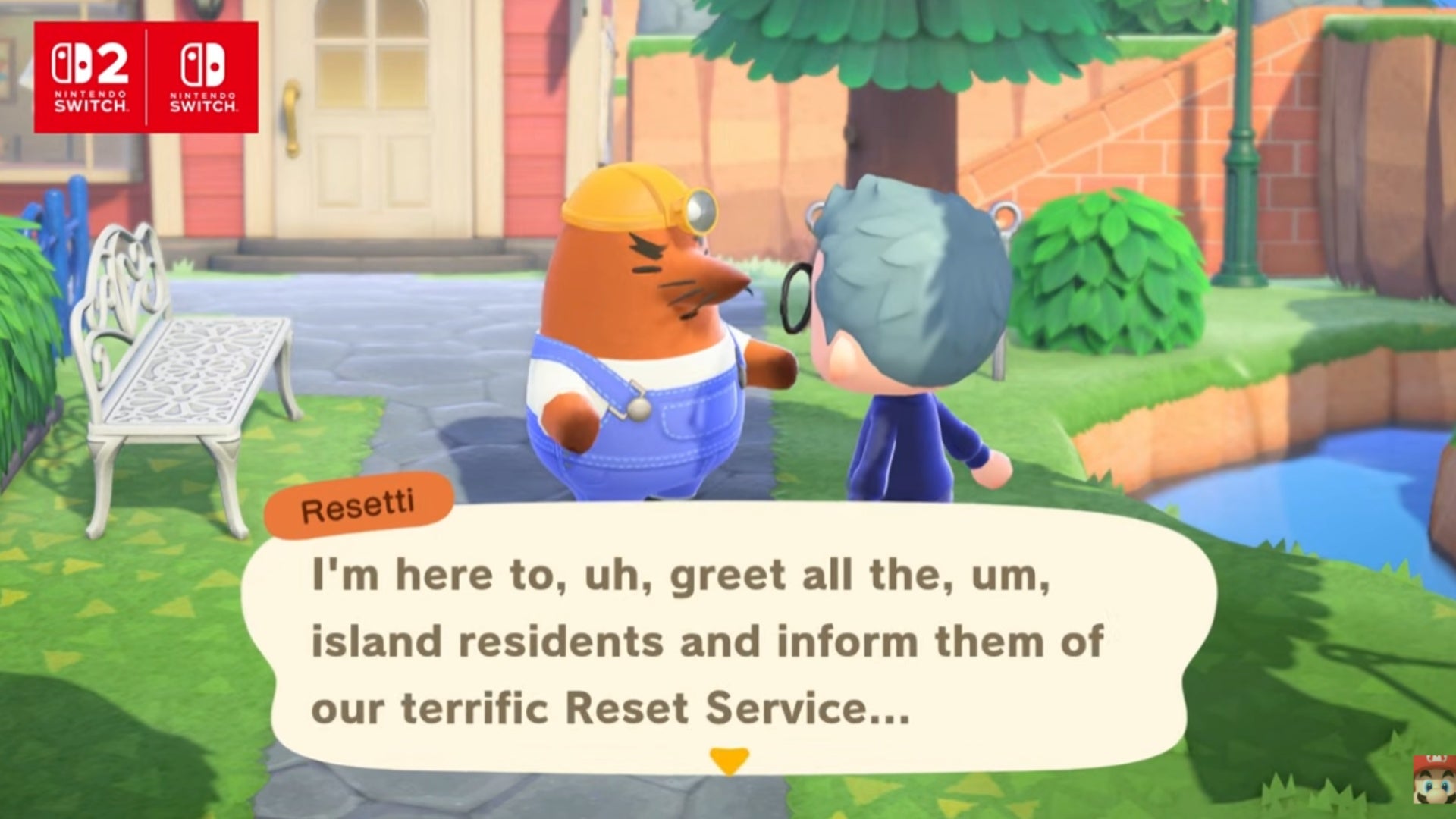 animal crossing new horizons resetti reset service