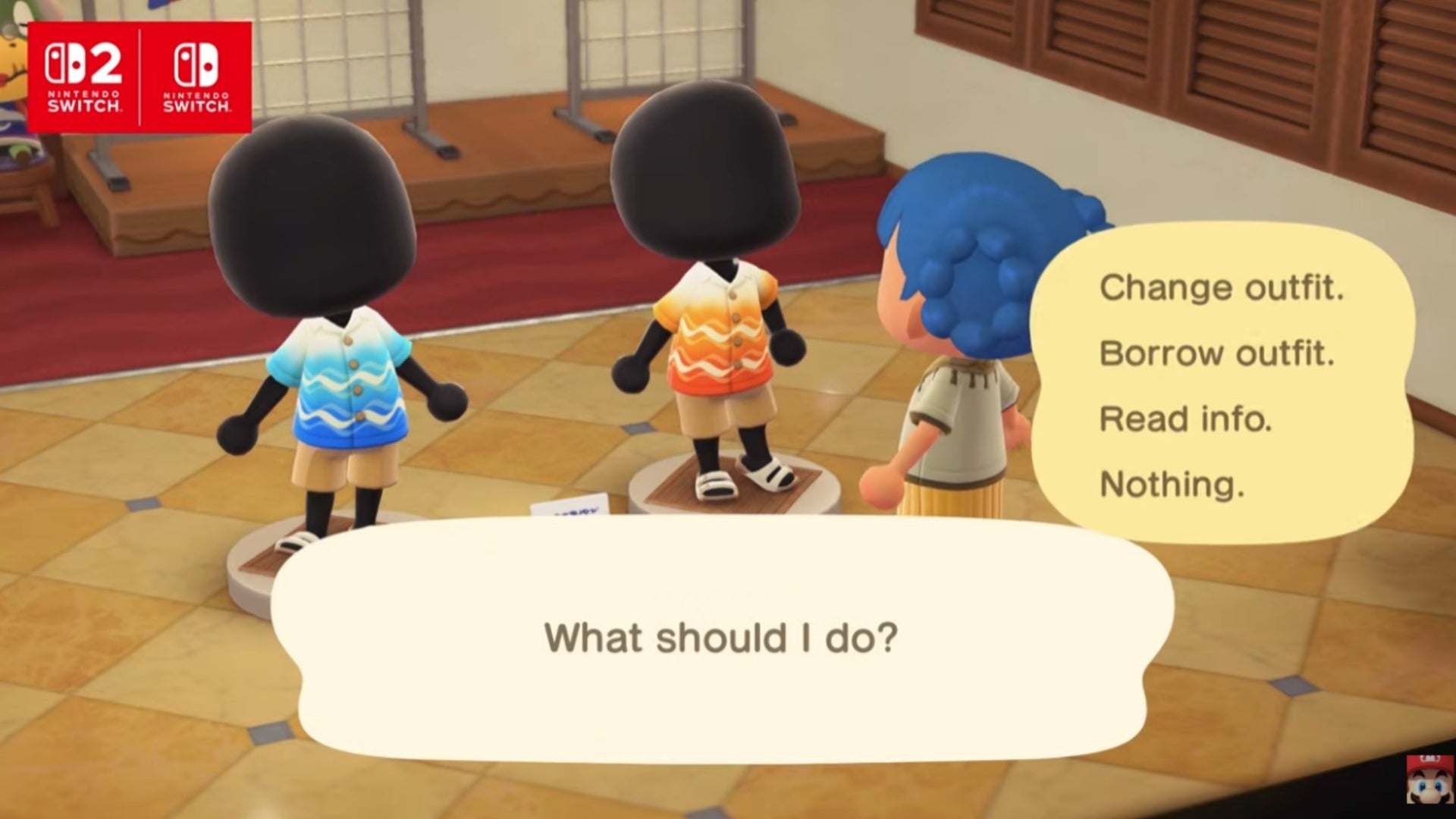 animal crossing new horizons resort hotel mannequins