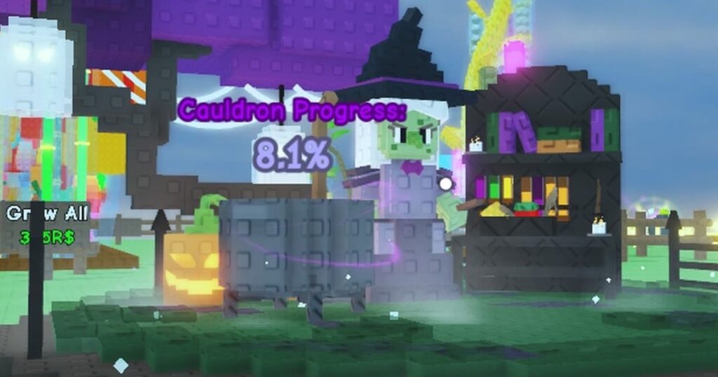 Хэллоуинское событие в Grow a Garden