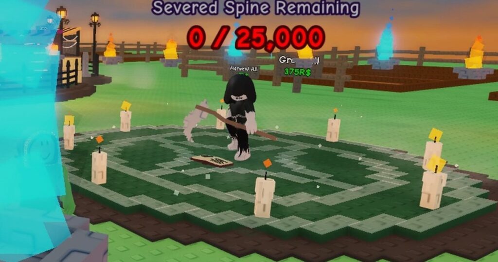 Событие «Жнец урожая» в Grow a Garden