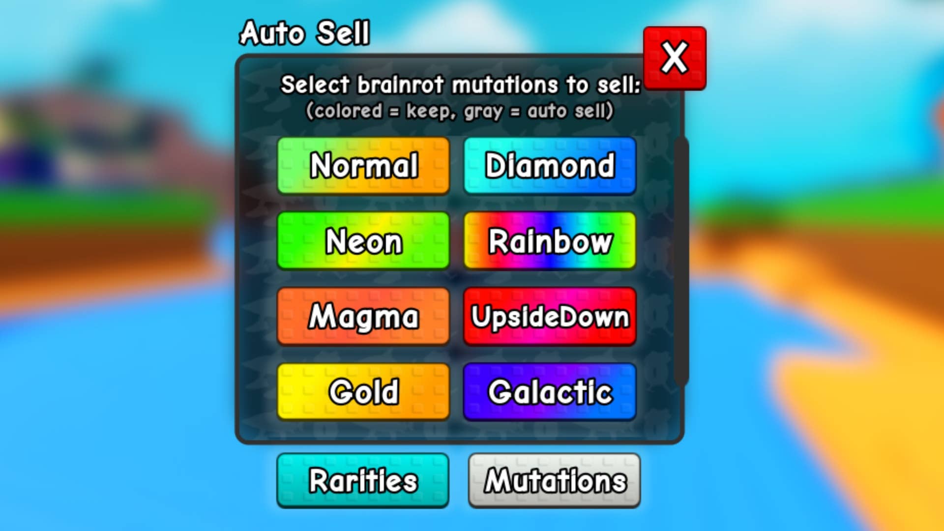 Plants vs Brainrots — проверка автопродажи по мутациям