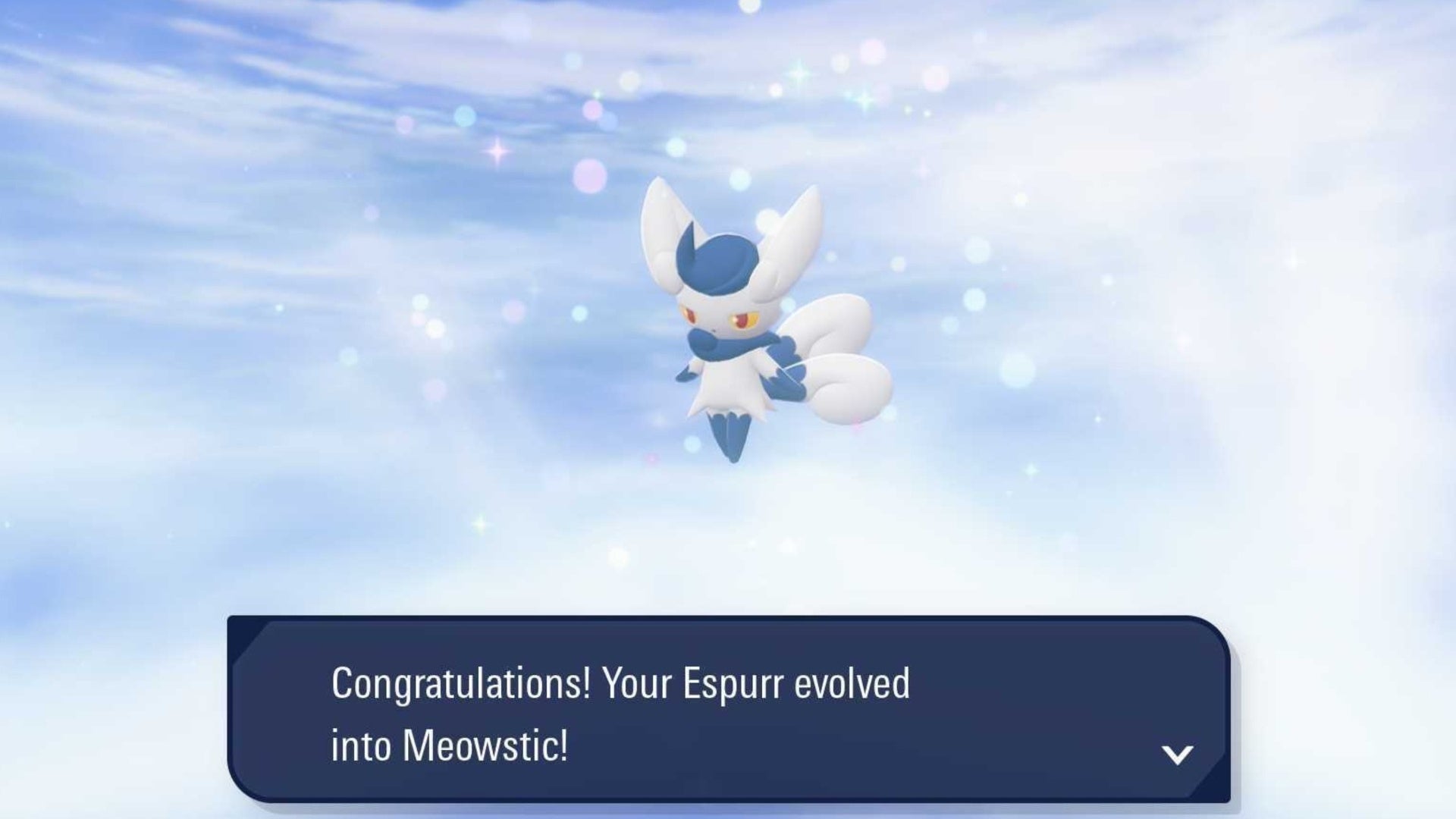 pokemon legends z-a female meowstic evolution