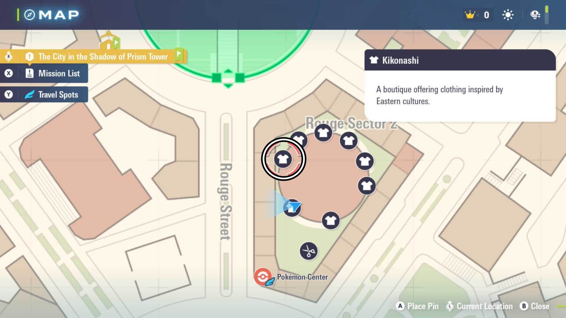 pokemon legends z-a kikonashi map location