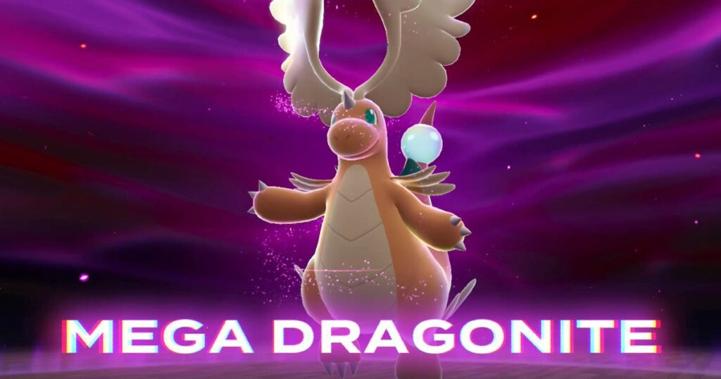 Слабости Mega Dragonite в Pokémon Legends Z-A Rogue
