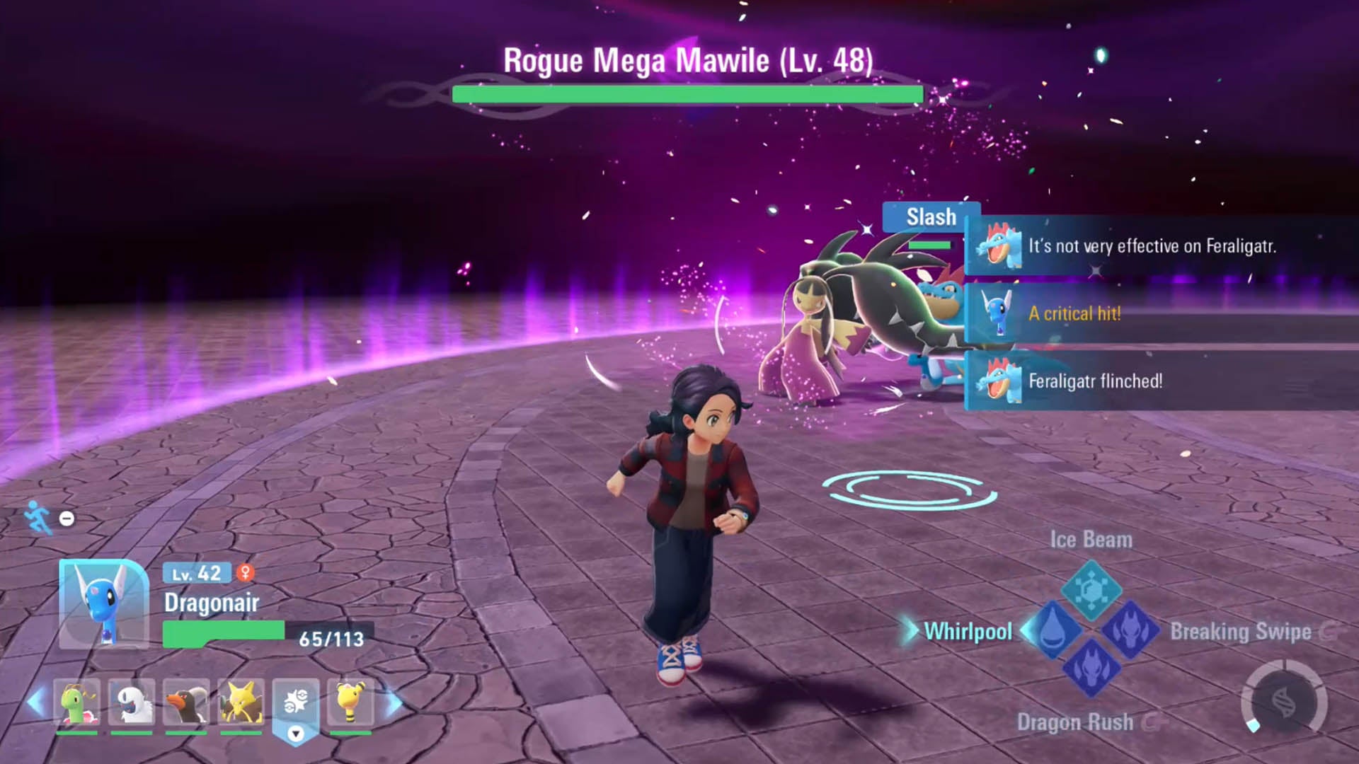 pokemon legends z-a rogue mega mawile iron head