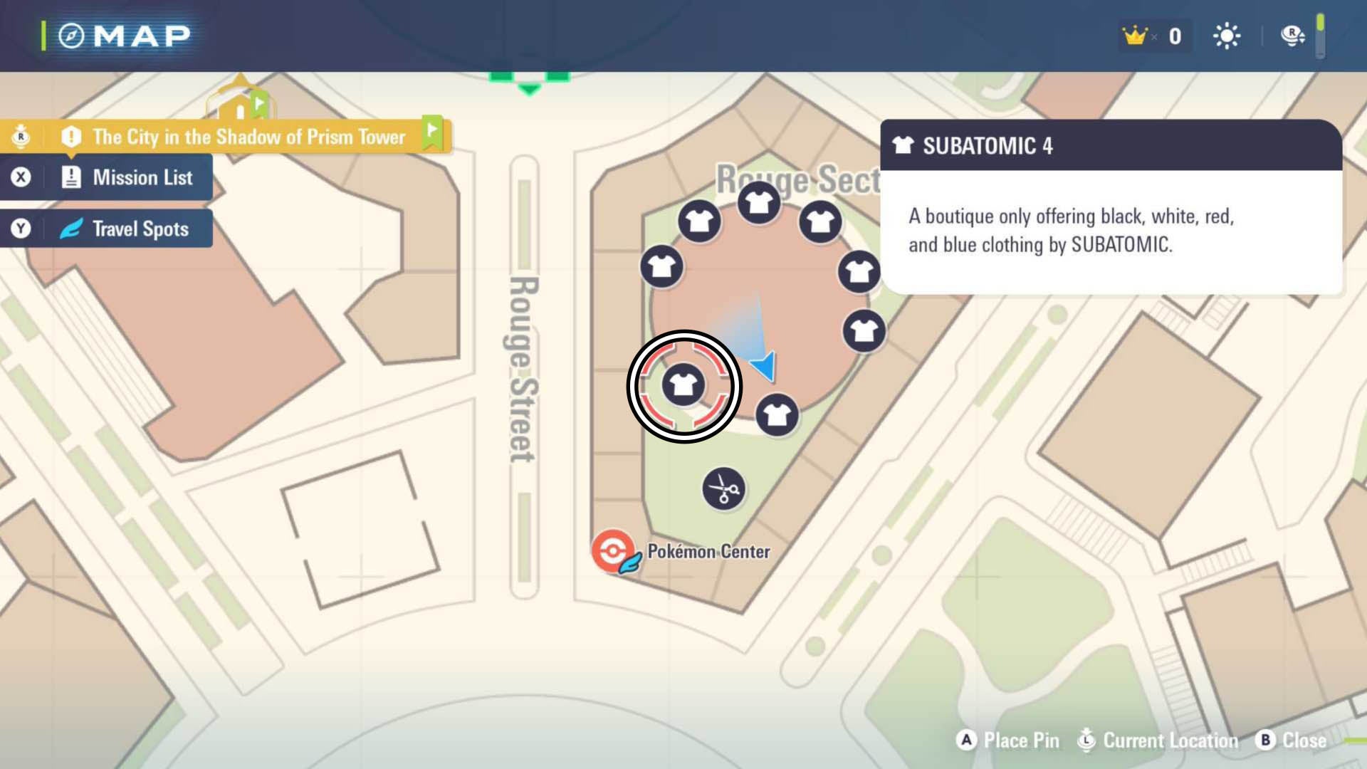 pokemon legends z-a subatomic 4 map location