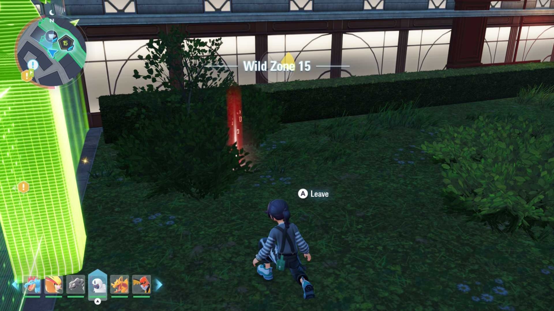 Расположение Timer Ball в Дикой Зоне 15, Pokémon Legends: Z-A