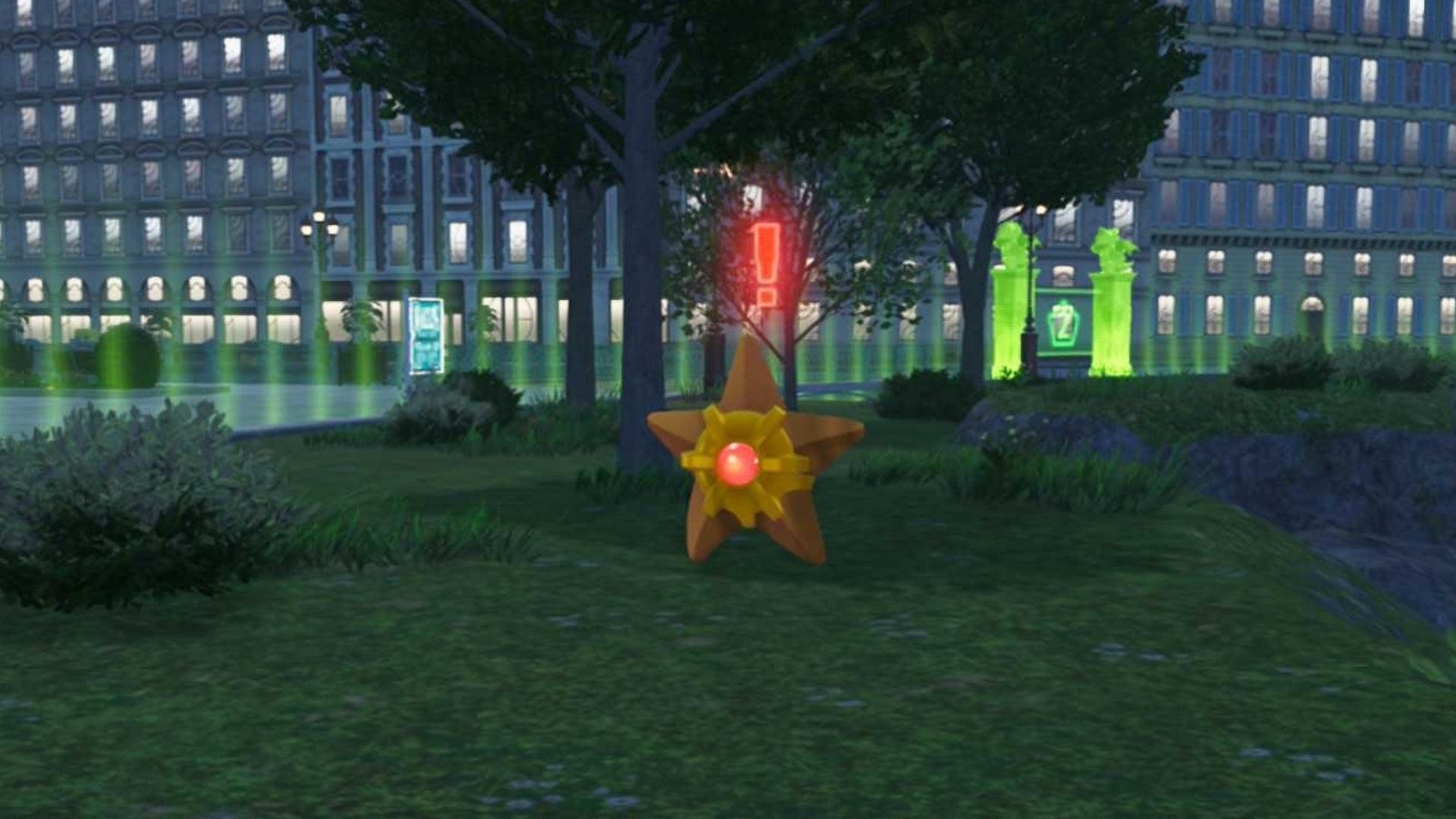 Pokémon Legends: Z-A — Дикая зона 2, альфа Staryu