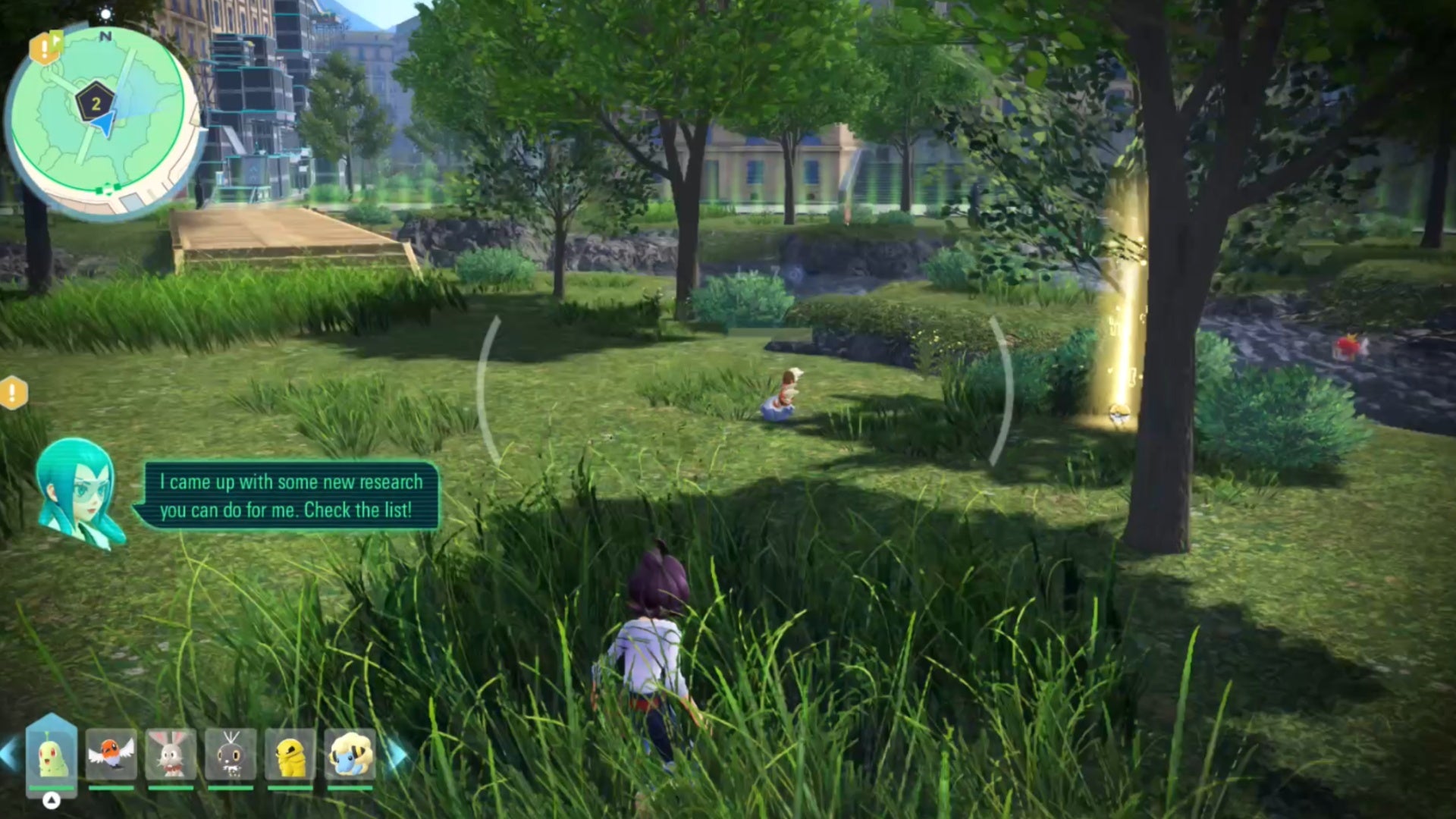 Расположение ТМ Swift в Дикой зоне 2