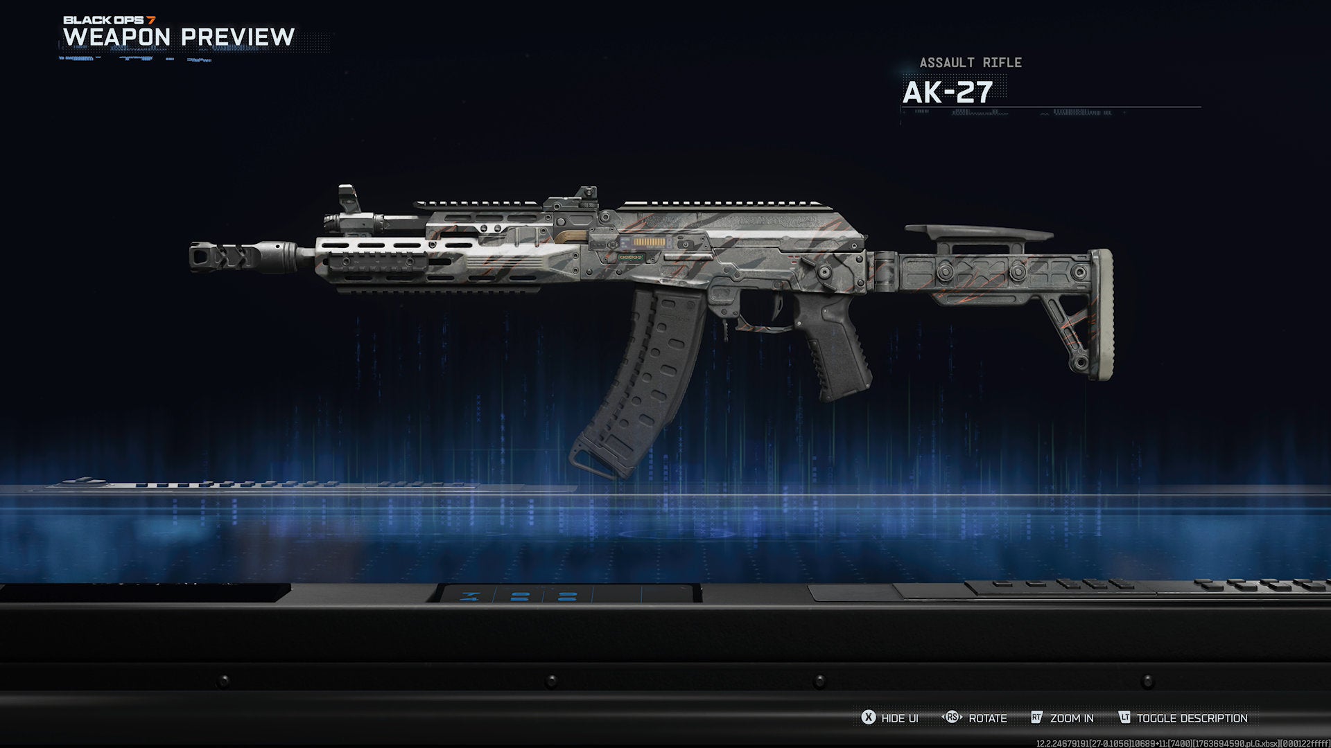 Штурмовая винтовка AK-27 в Black Ops 7 Zombies.