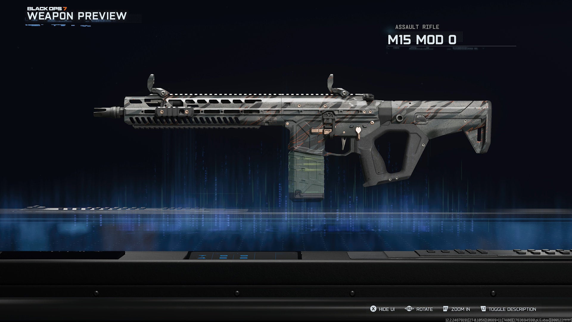 Штурмовая винтовка M15 MOD 0 в Black Ops 7 Zombies.