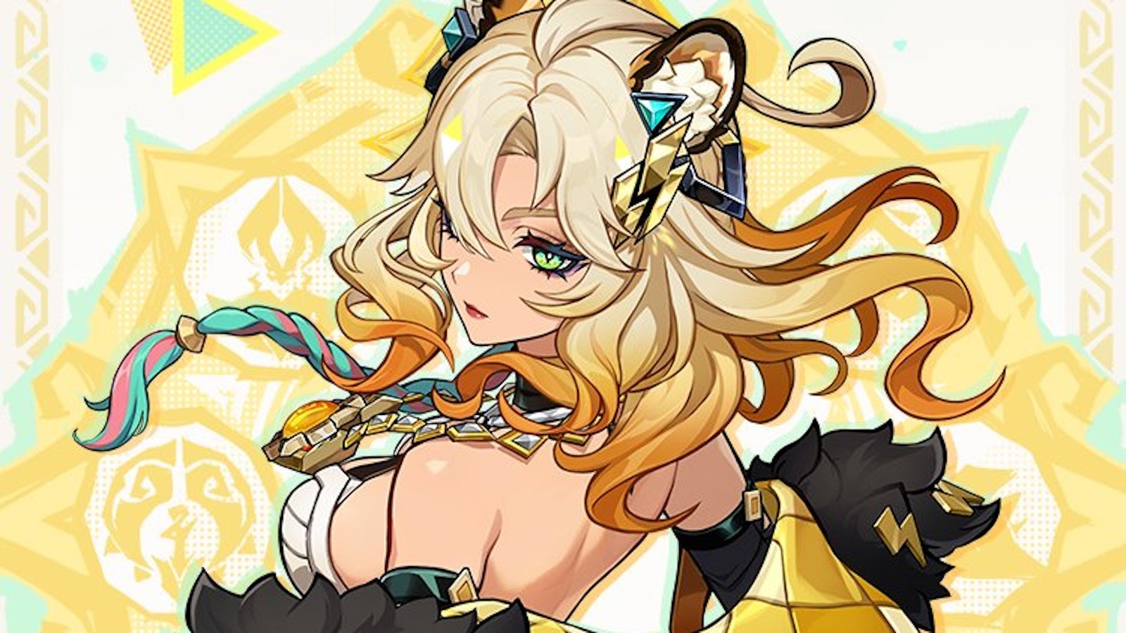 Маркетинговое изображение Xilonen для Genshin Impact.