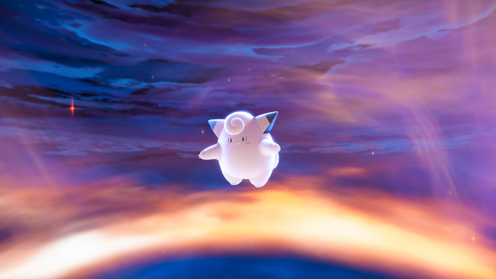 Игрок эволюционирует Clefairy в Pokémon Legends Z-A