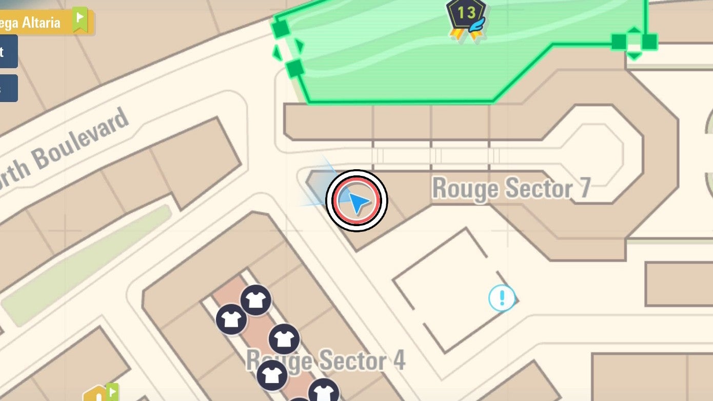 Место Лунного камня помечено на карте Lumiose City в Pokémon Legends Z-A.