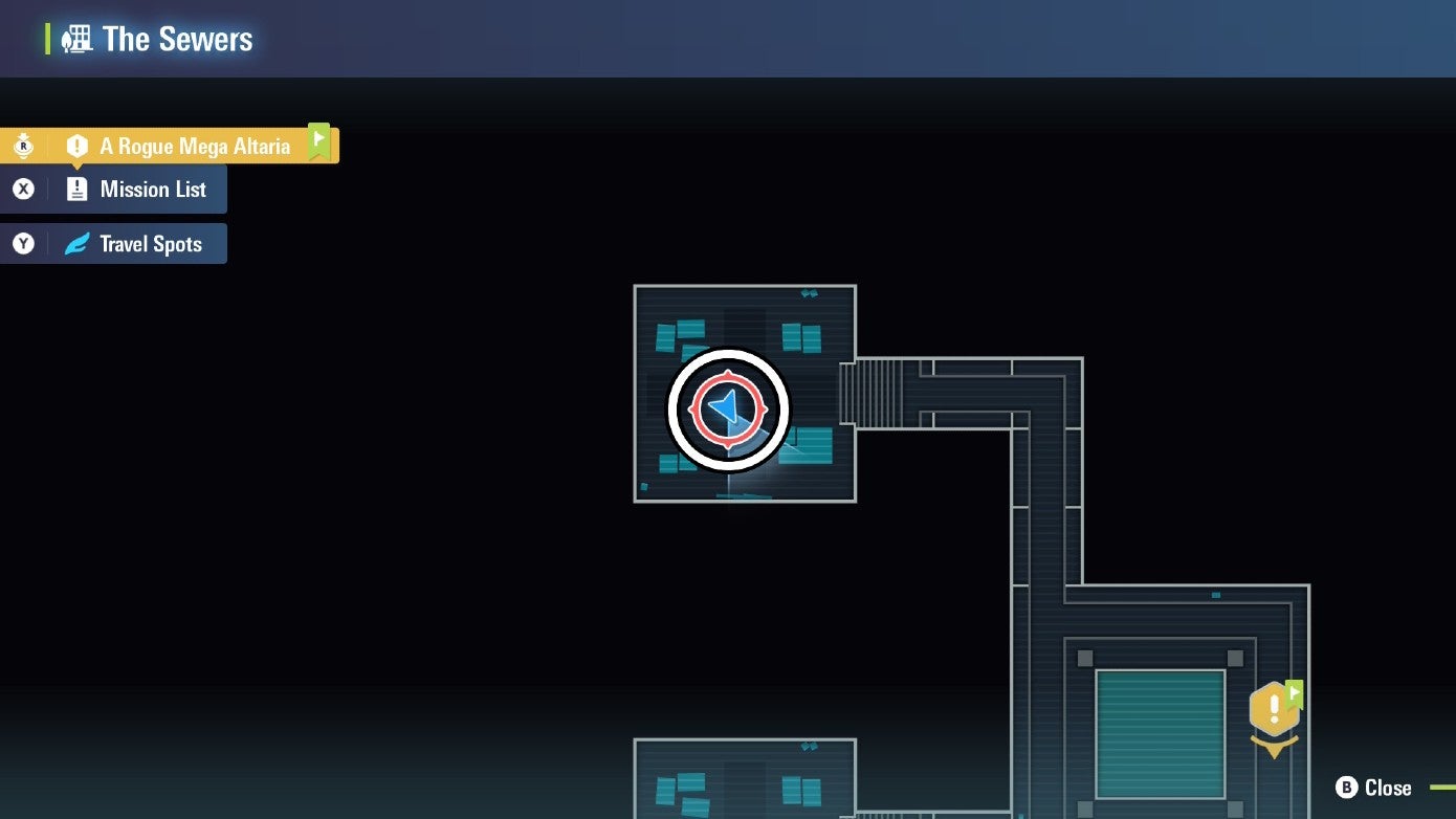 Место Лунного камня помечено на карте Lumiose Sewers в Pokémon Legends Z-A.