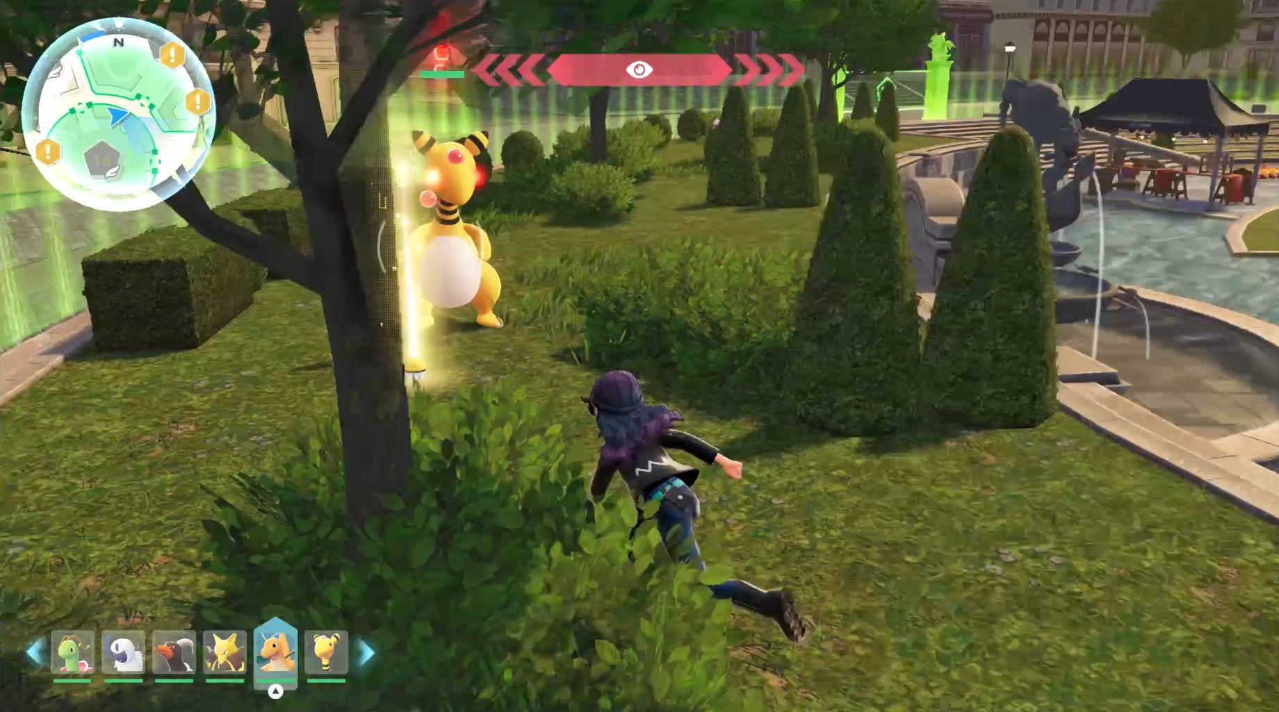 An TM location within Wild Zone 16 in Pokémon Legends: Z-A.