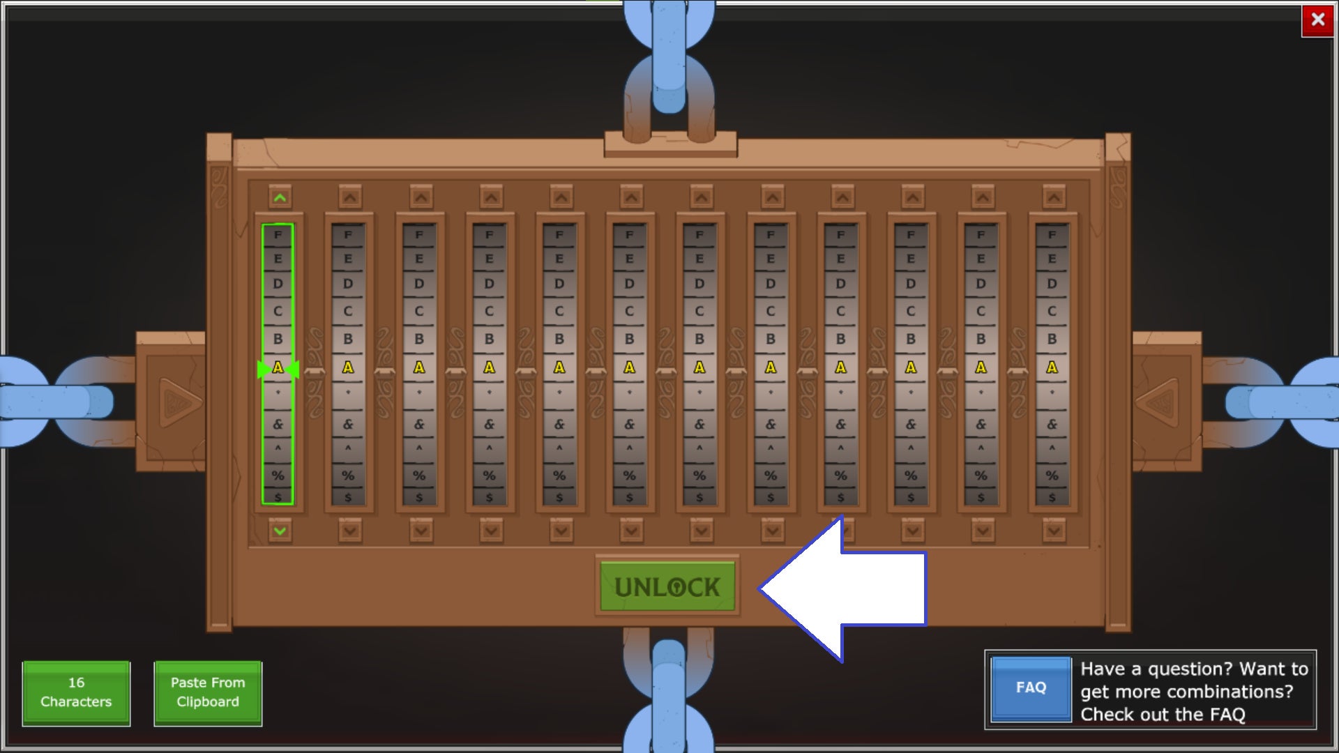Скриншот Idle Champions с полем для ввода кода.