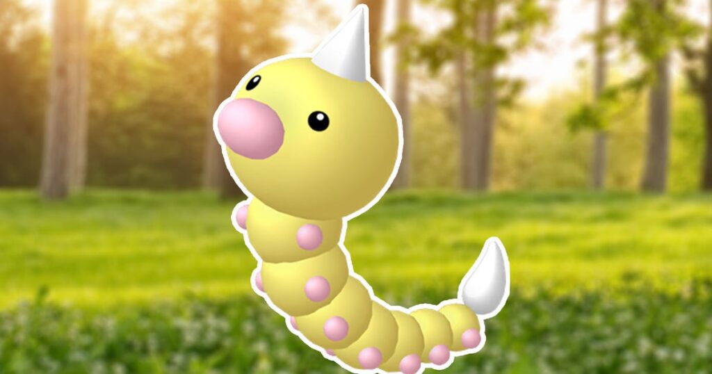 Есть ли у Weedle шайн-форма в Pokémon Go?