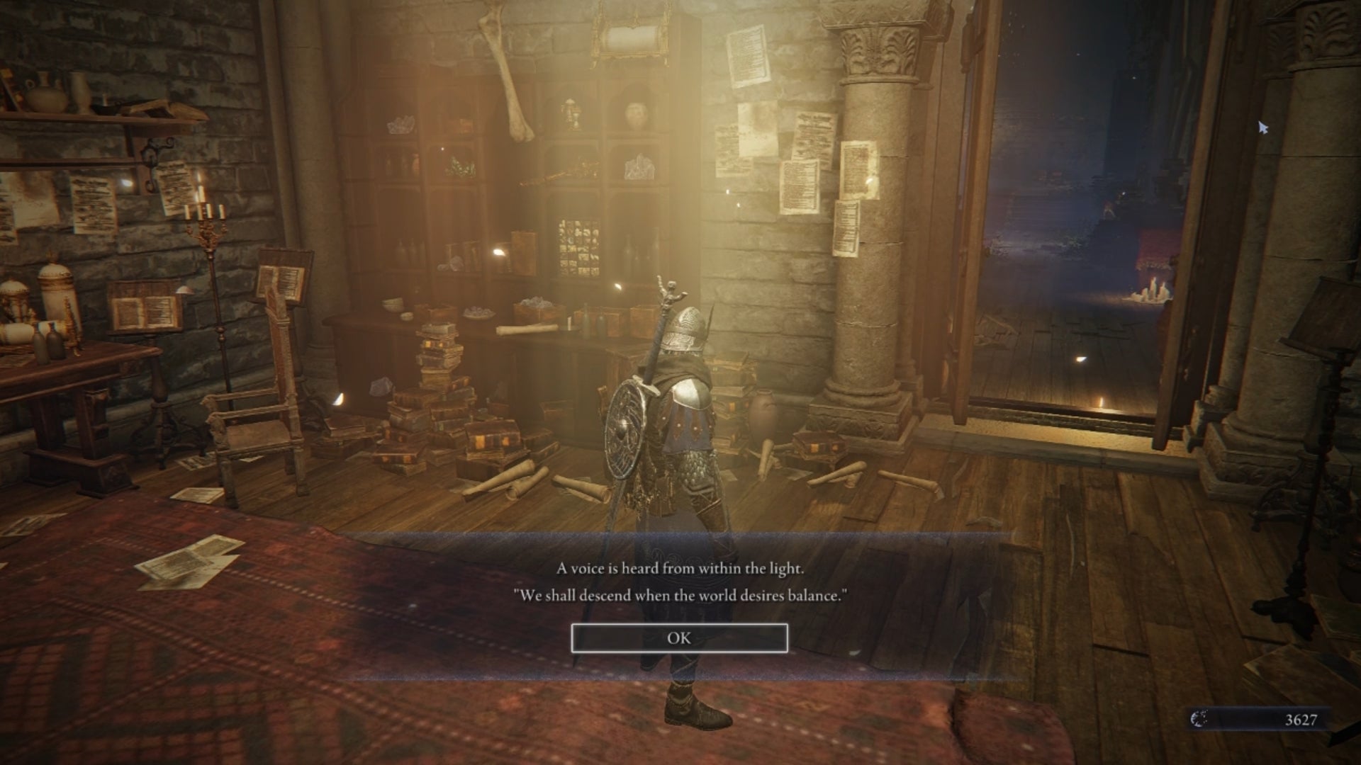 Wylder can be seen standing in the chapel in Elden Ring: Nightreign's The Forsaken Hollows DLC.