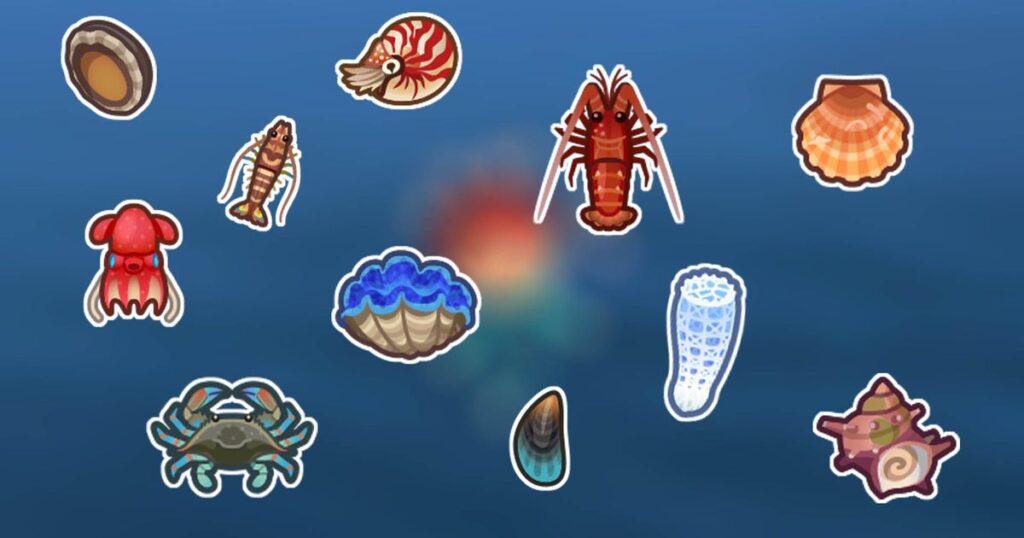 Все морские обитатели декабря в Animal Crossing New Horizons