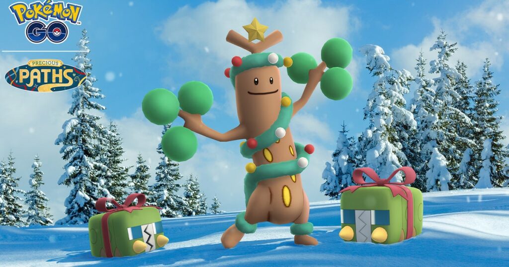 Pokémon Go — Зимние праздники — Часть 2: задания полевых исследований и бонусы